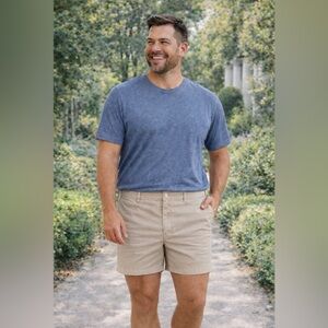 New Columbia Shorts Men 54 Gray Chino Performance Flat Front Outdoor Solid 54x10